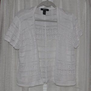 Style & Co Jackets & Coats - **FINAL PRICE** White Shrug Style & Co Jackets & Coats - **FINAL PRICE** White Shrug